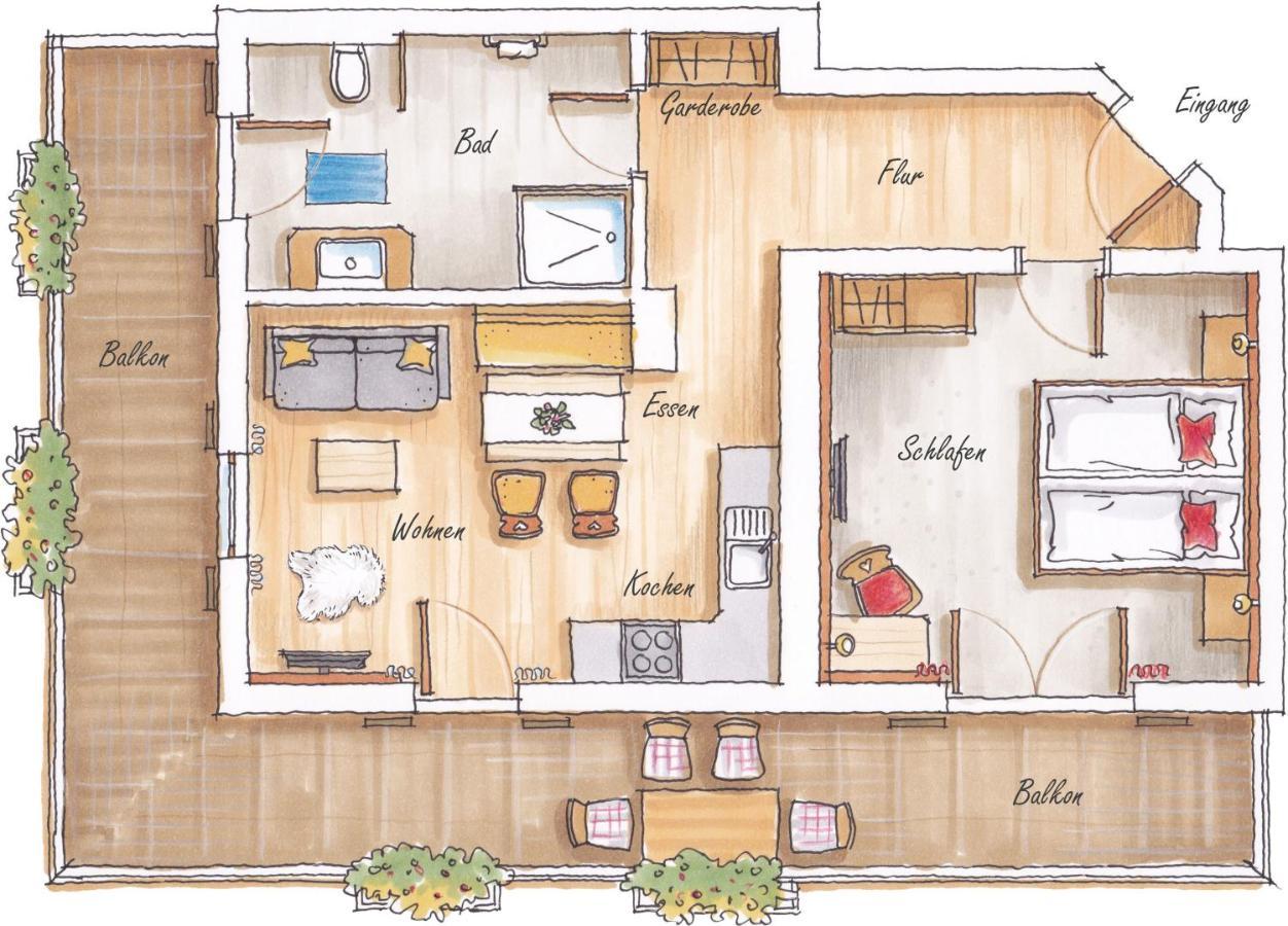 Gaestehaus Anfanglehen Ramsau bei Berchtesgaden Luaran gambar